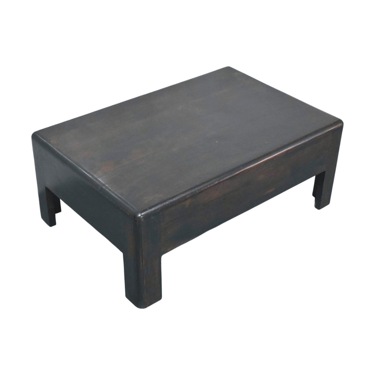 Mocha Solid Timber Low Block Coffee Table