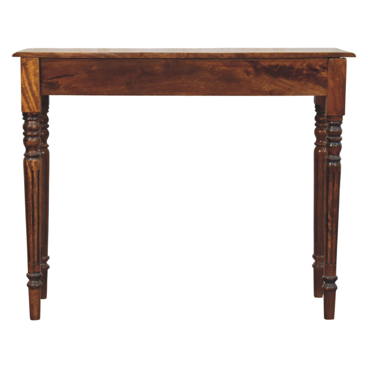 Charleston Turned-Leg 2 Drawer Console Table