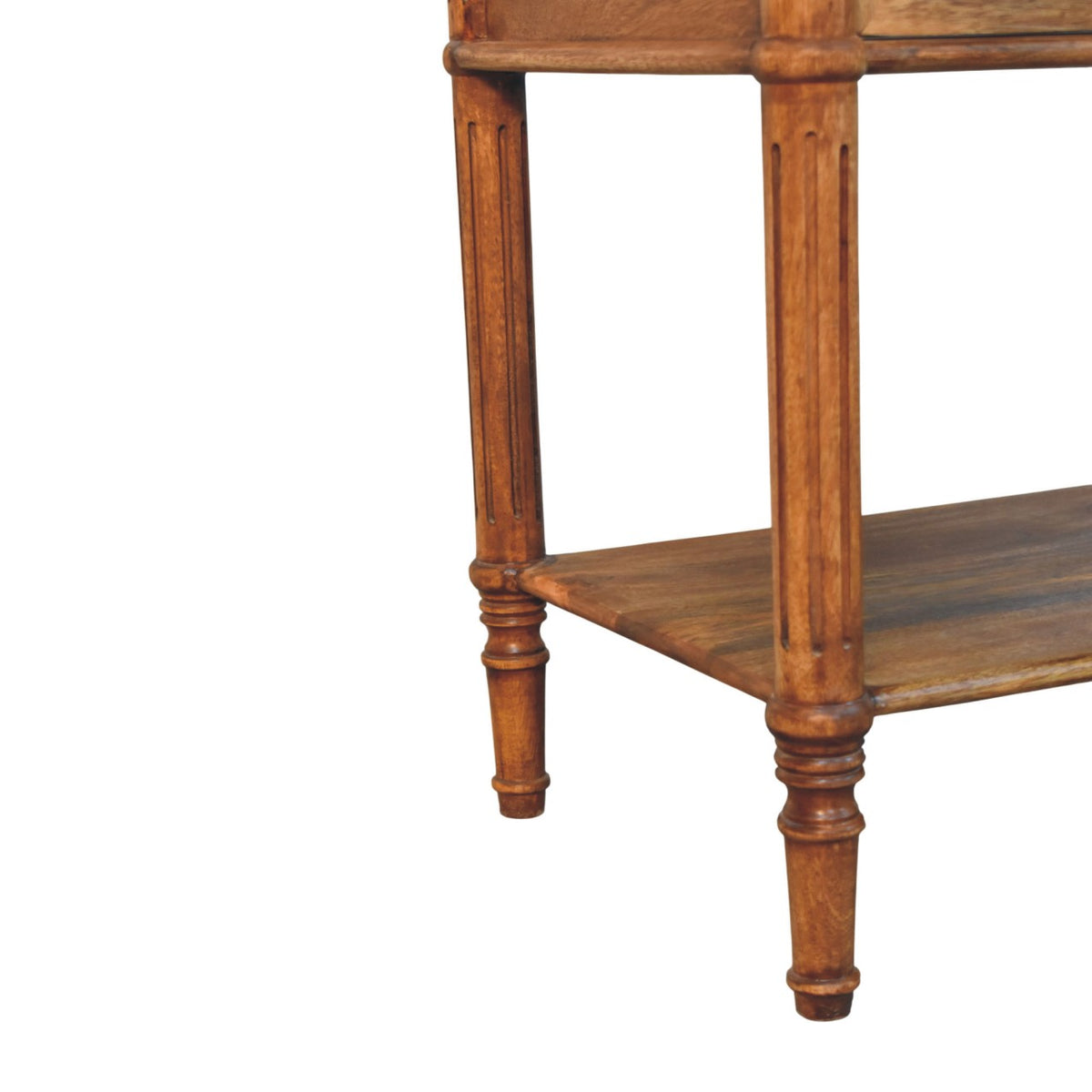 Lexington Amber Oak 1 Drawer Column Table