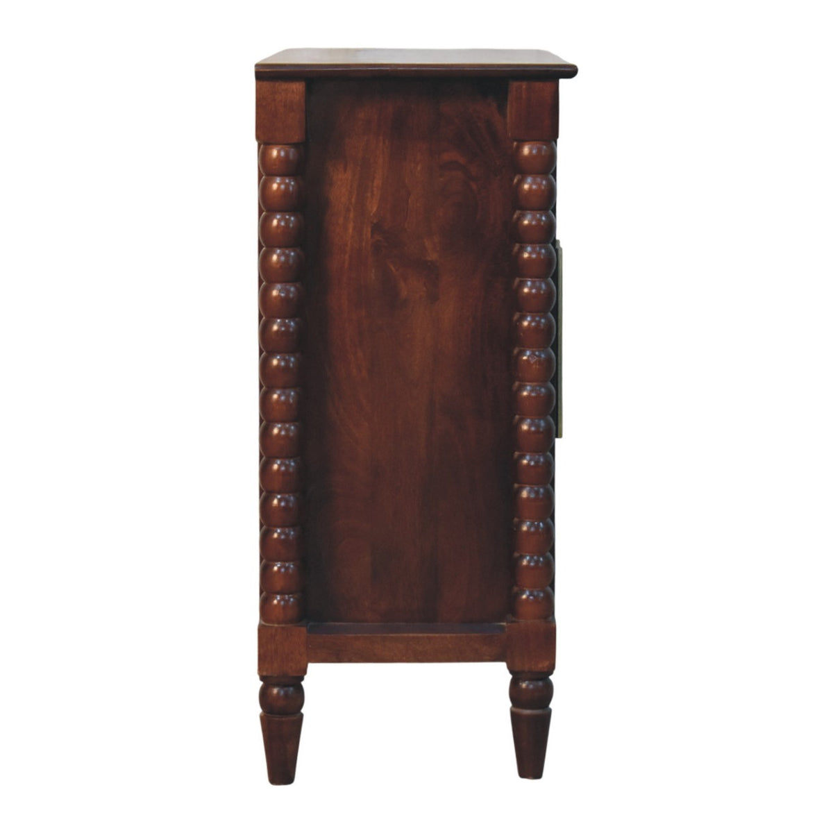 Savannah Spindle 2 Door Solid Wood Cabinet