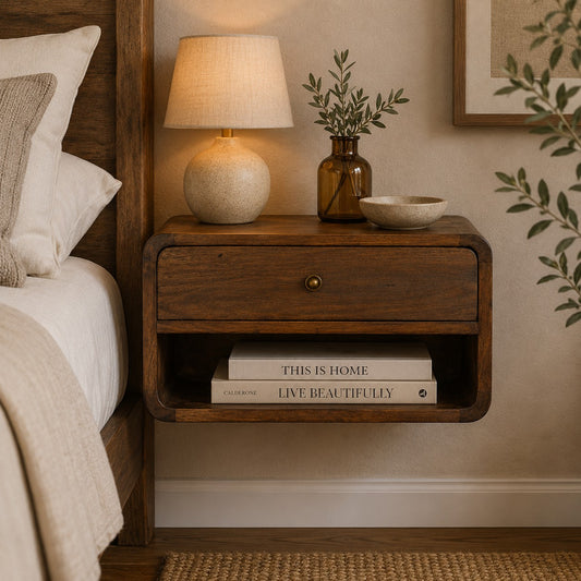 Chestnut Ridge 1 Drawer Floating Nightstand