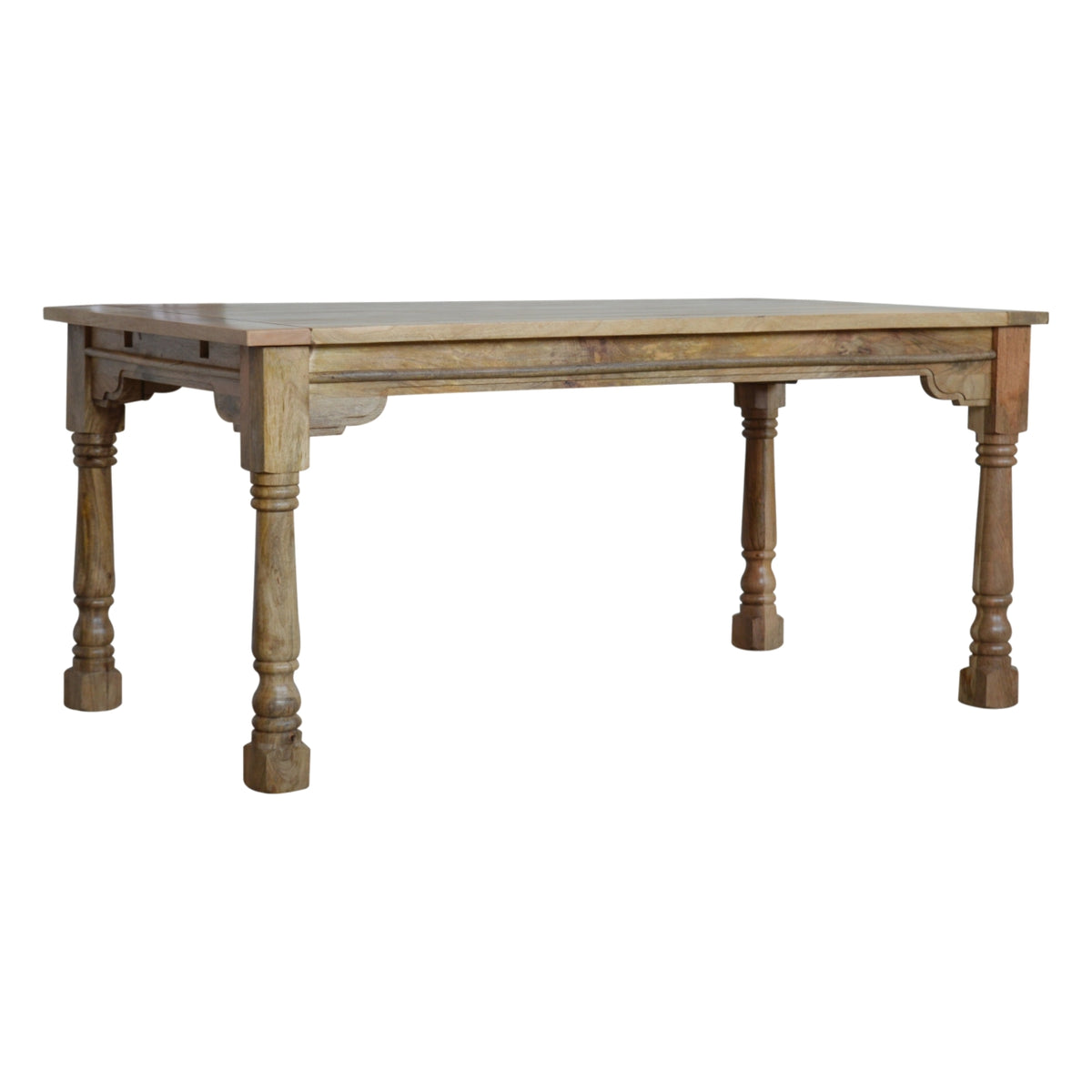 Granary Oak Toned Extending Solid Wood Table