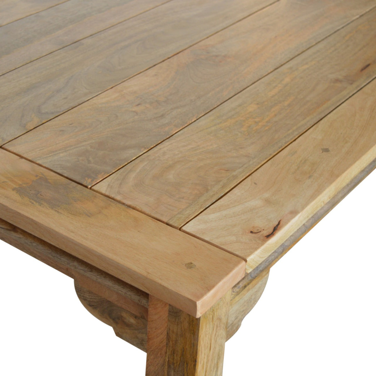 Granary Oak Toned Extending Solid Wood Table