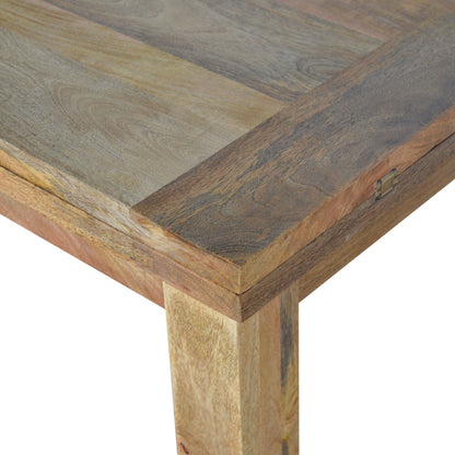 Amesbury Solid Oak Toned Butterfly Dining Table