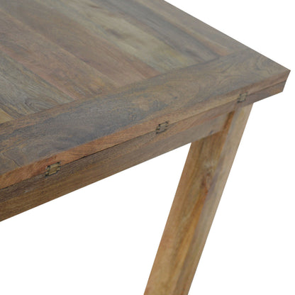 Amesbury Solid Oak Toned Butterfly Dining Table