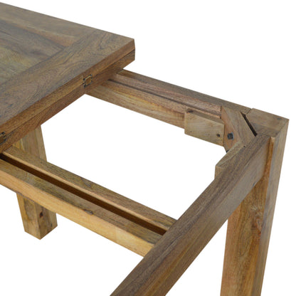 Amesbury Solid Oak Toned Butterfly Dining Table