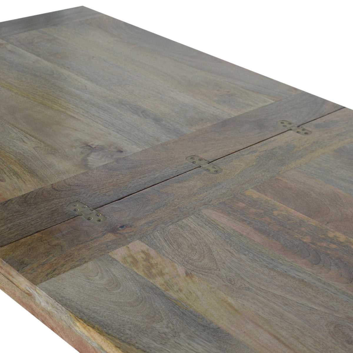 Amesbury Solid Oak Toned Butterfly Dining Table