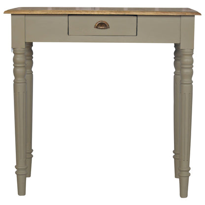 Hand Painted 1 Drawer Timber Writing Desk