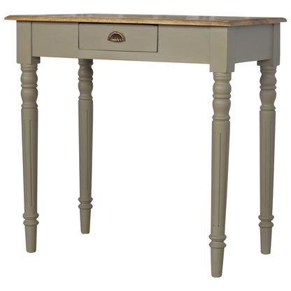 Hand Painted 1 Drawer Timber Writing Desk