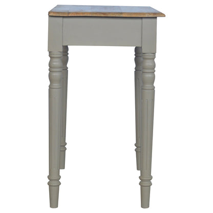 Hand Painted 1 Drawer Timber Writing Desk