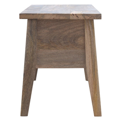 Oak-Tone Lift-Up Solid Timber Storage Bench