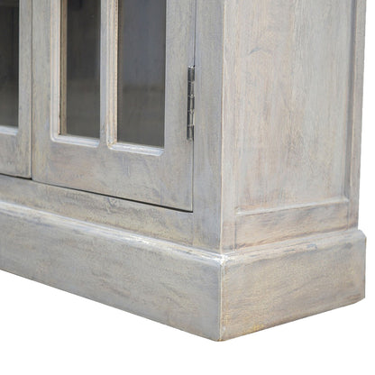 Bodie Wash 4 Door Glazed Sideboard