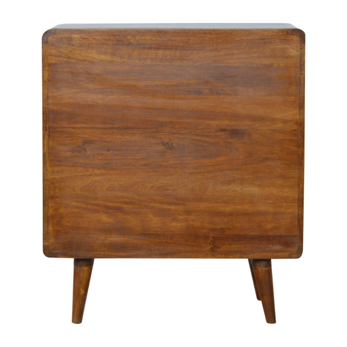 Big Sur Curved Chestnut 3 Drawer Chest
