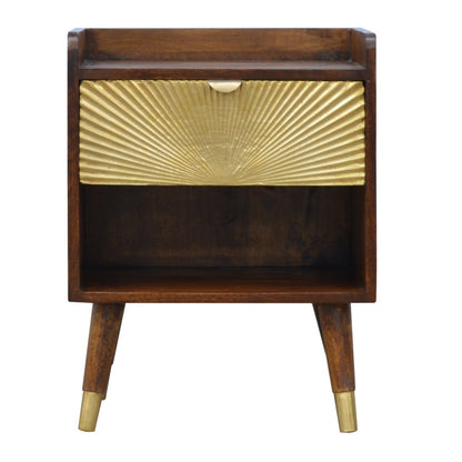 Phoenix Gold Chestnut 1-Drawer Nightstand