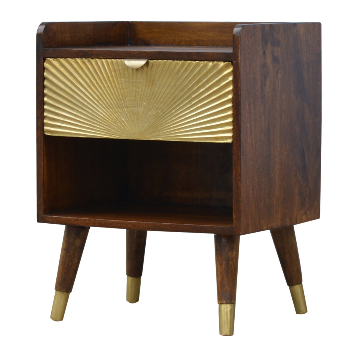 Phoenix Gold Chestnut 1-Drawer Nightstand