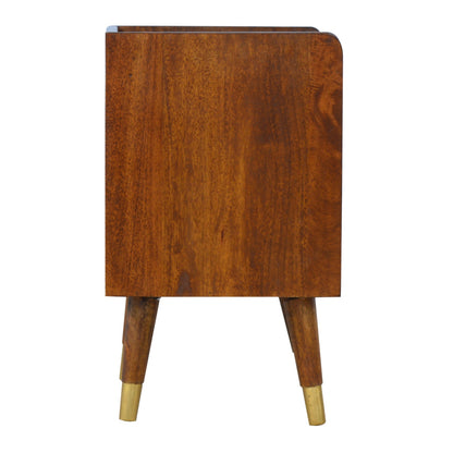 Phoenix Gold Chestnut 1-Drawer Nightstand