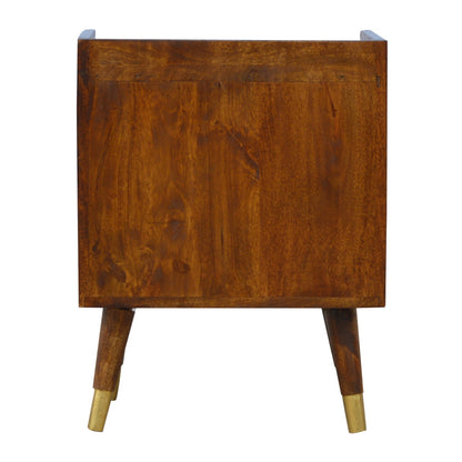 Phoenix Gold Chestnut 1-Drawer Nightstand
