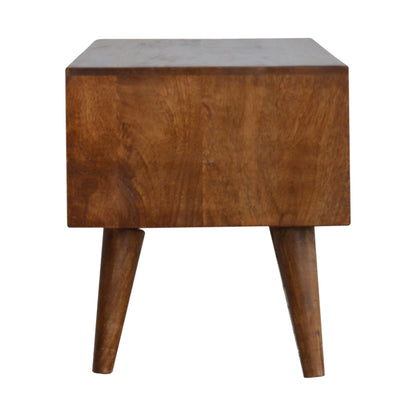 Chestnut Ridge Prism Sliding Media Console