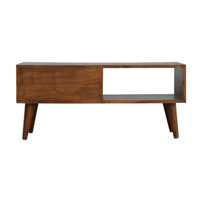 Chestnut Ridge Prism Sliding Media Console