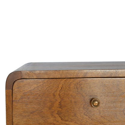 Chestnut Ridge Curved Floating 2 Nightstand