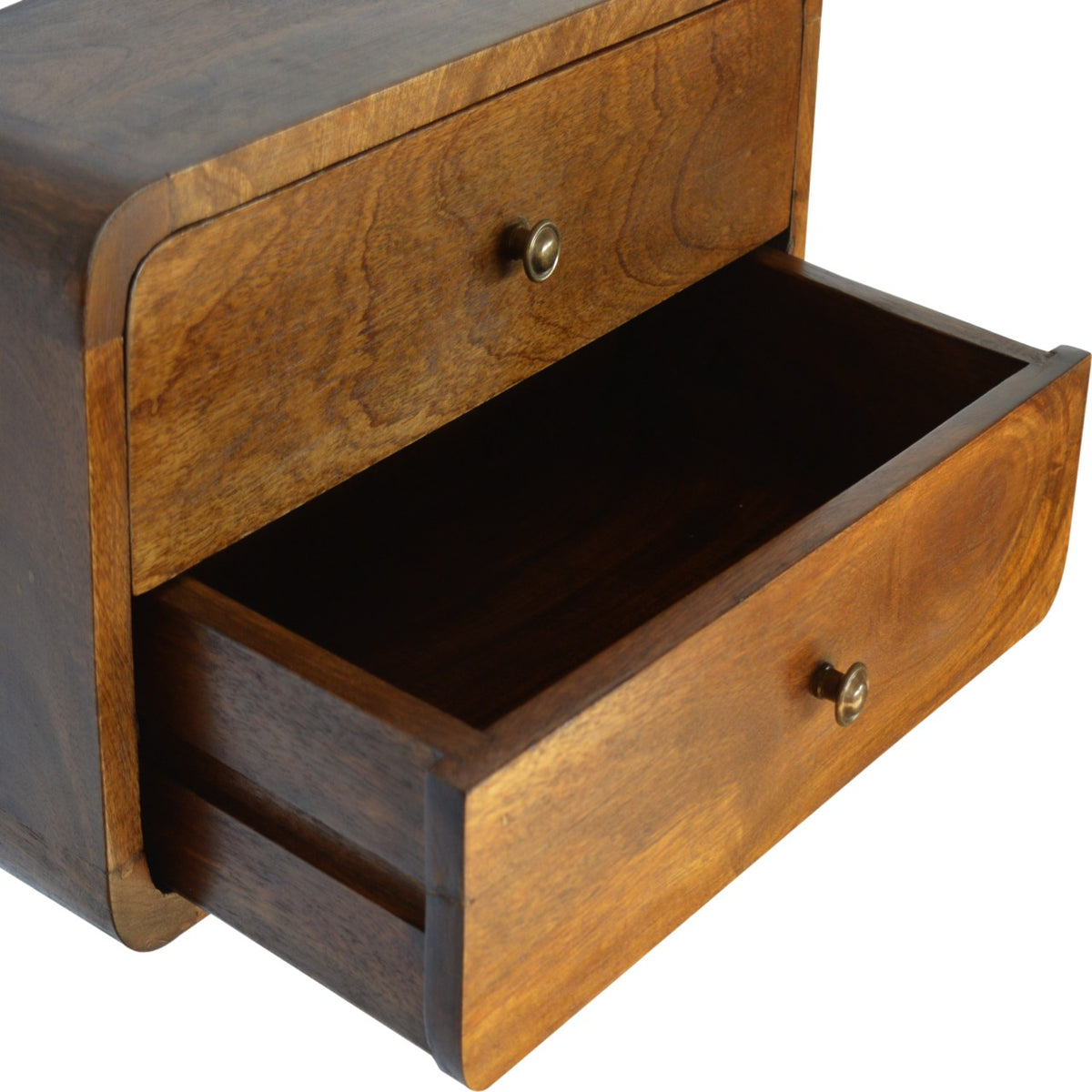 Chestnut Ridge Curved Floating 2 Nightstand