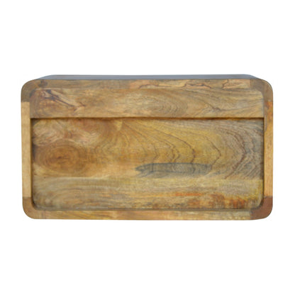 Nordic Natural Curved 1 Drawer Floating Nightstand