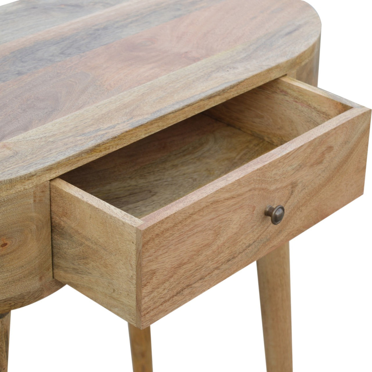 Nordic Albion Oak 1 Drawer Console Table