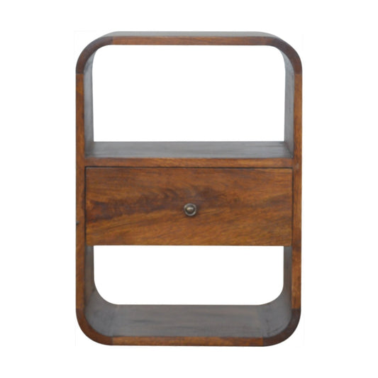 Oslo Chestnut 1-Drawer Nightstand