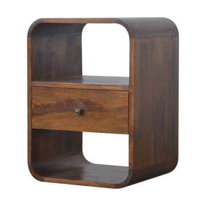 Oslo Chestnut 1-Drawer Nightstand