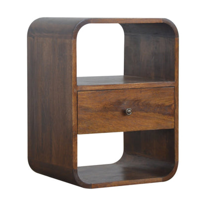 Oslo Chestnut 1-Drawer Nightstand