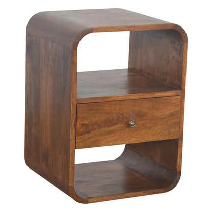 Oslo Chestnut 1-Drawer Nightstand