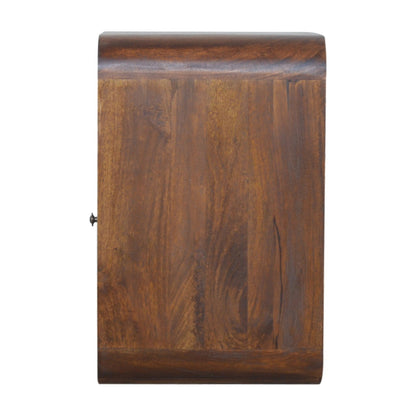 Oslo Chestnut 1-Drawer Nightstand