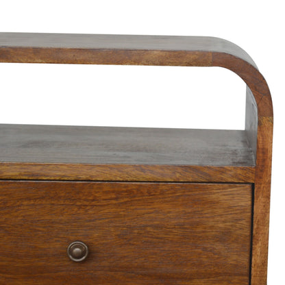 Oslo Chestnut 2-Drawer Nightstand