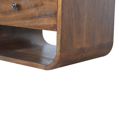 Oslo Chestnut 2-Drawer Nightstand