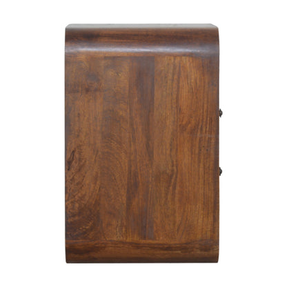 Oslo Chestnut 2-Drawer Nightstand