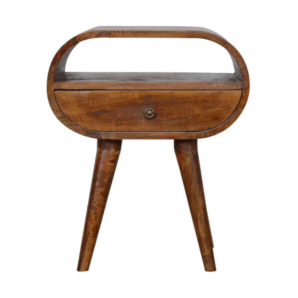 Chestnut Ridge Round 1 Drawer Nightstand