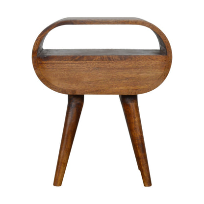 Chestnut Ridge Round 1 Drawer Nightstand