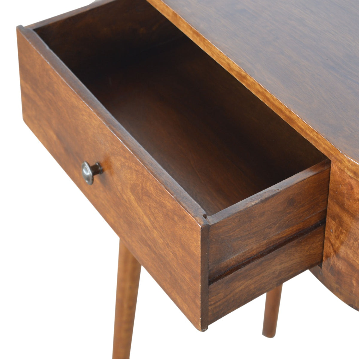 Nordic Albion Chestnut 1 Drawer Console Table