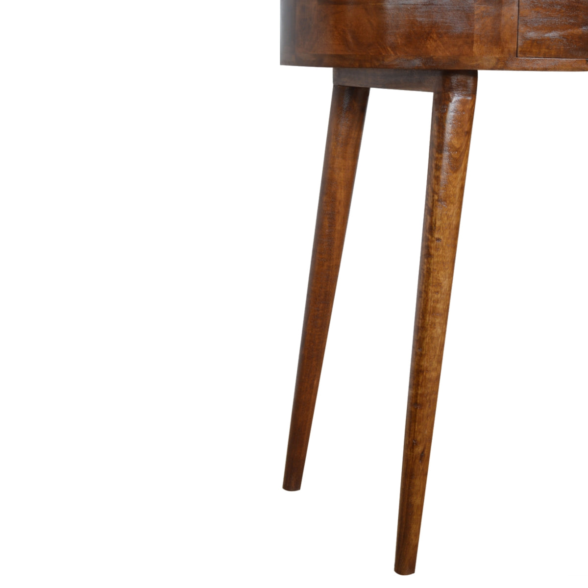 Nordic Albion Chestnut 1 Drawer Console Table